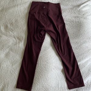 Align lululemon cropped leggings